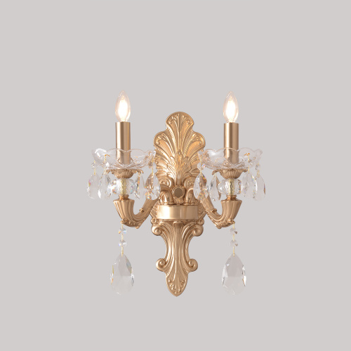 Бра Crystal Lux ELIZABETH AP2 BRASS фото 3